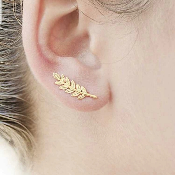 Nikkiwallflower Jewelry - *Libby* Leaf Earrings